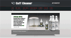 Desktop Screenshot of cuffcleaner.com